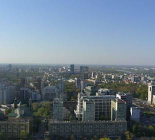 Widok z Pałacu Kultury