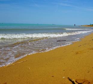 Strand in Bibione Juni 2012