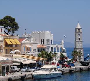 Symi Hafenansicht