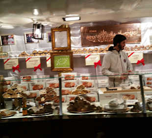 Stollenverkaufsstand