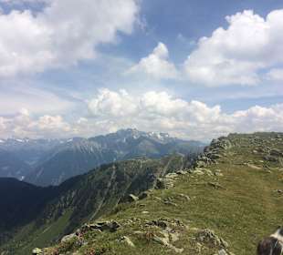 Herrlicher Ausblick beim Bergwandern