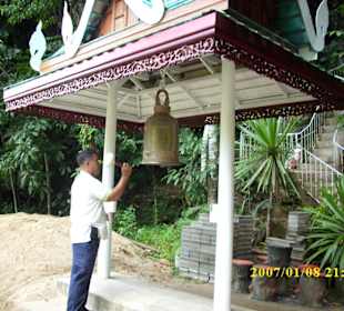 Tempelanlage im Berg