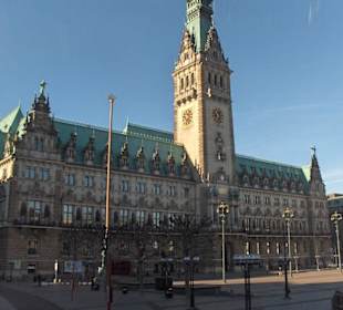 Wunderschönes Rathaus in Hamburg