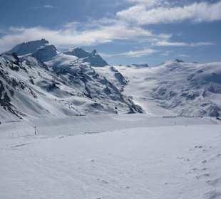 Schnee und Gletscher am Rothorn