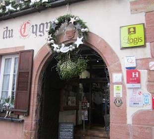 Altstadt Wissembourg im Winter