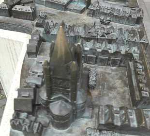 Bronzeskulptur Innenstadt