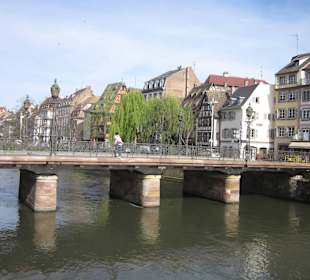 Altstadt Straßburg im Frühling
