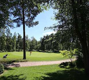 Blick auf den Golfplatz