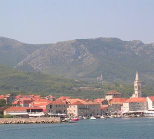 Blick auf Jelsa auf Hvar