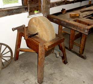 Werkstatt eines Stellmachers im Museumsdorf