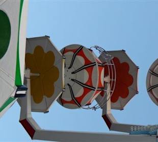 Die "Gondeln" von Wilferts Riesenrad