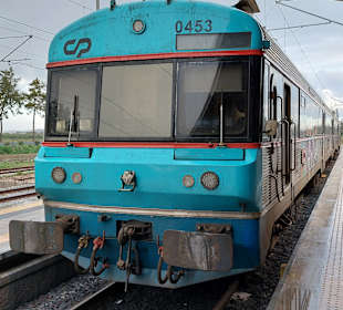 Mit dem Zug nach Vila Real de Santo António