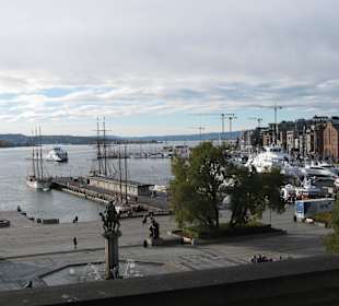 Blick aus dem 1. OG