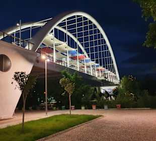 Stahlbrücke Manavgat bei Nacht