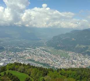 Blick auf Bozen