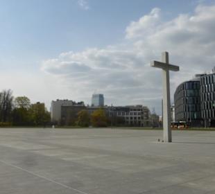 Auf dem Józef Piłsudski Platz