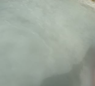 Kalkstein Travertine mit Füllung