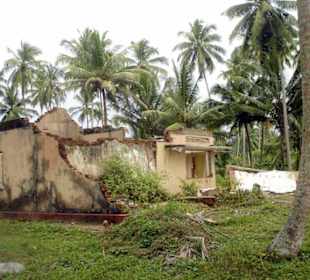 Tsunami-Ruinen