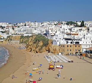 Aussicht auf Strand & Altstadt
