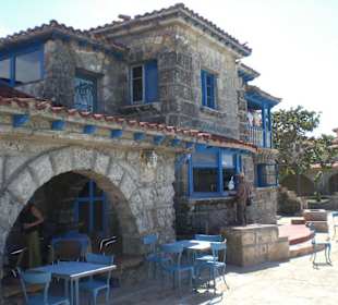 Blick vom Strand aus