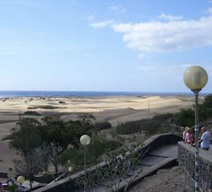 Beginn der Dünenlandschaft