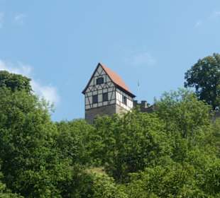 Blick von Königsberg zum Schlossberg und Burg