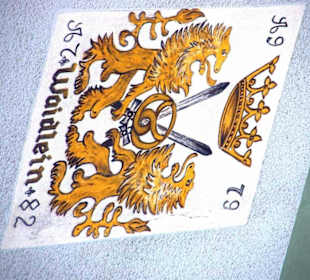 Malerei an der Hauswand