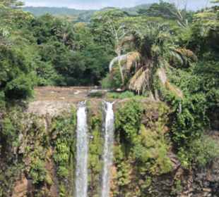 Chamarel-Wasserfall