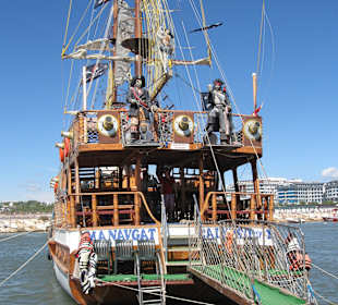 Unser Piratenschiff von Backbord