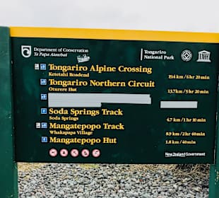 Turangi & Tongariro Crossing im Tongariro National Park