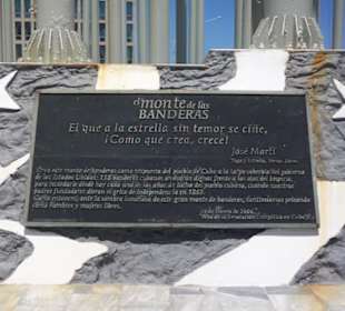 Schild am "Fahnenberg"