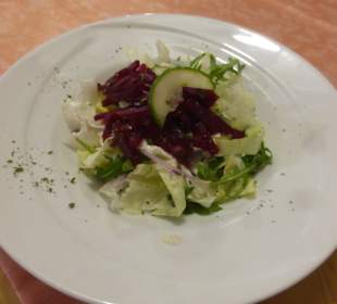 Zum Abendessen im Rest. Akropolis in Ebenhausen
