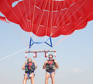 Heidi und HaJo in luftiger Höhe