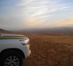 Sonnenaufgang in der Wüste