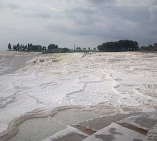 Pamukkale's Travertine terraces, Denizli Province