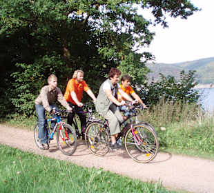 Radfahrergruppe