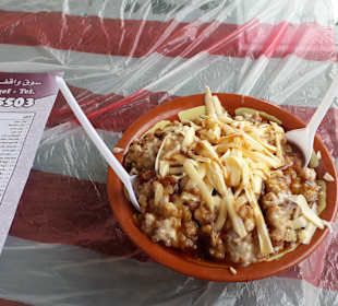 Masoub (Bananenbrotpudding)