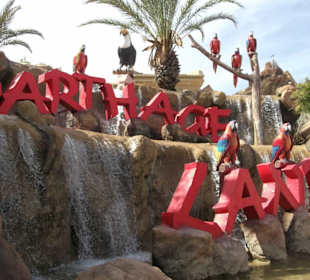 Beliebtes Fotomotiv, rechts neben dem Eingang