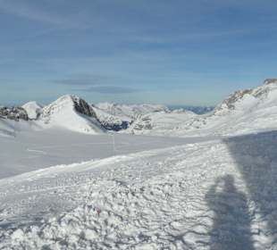 Blick auf den Gletscher