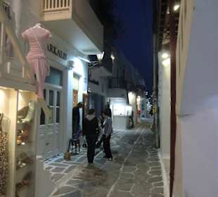 Mykonos am Abend