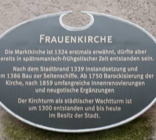 Hinweis Frauenkirche