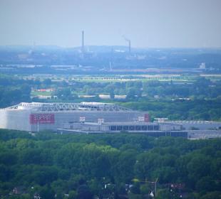 Vom Rheinturm runter verschiedene Fenster