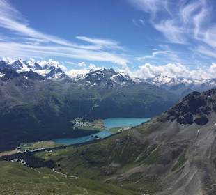Blick auf Silvaplanersee