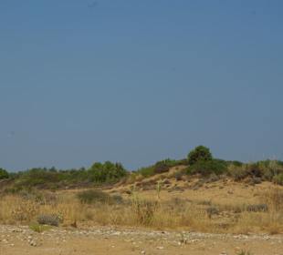 Blick zum Hinterland