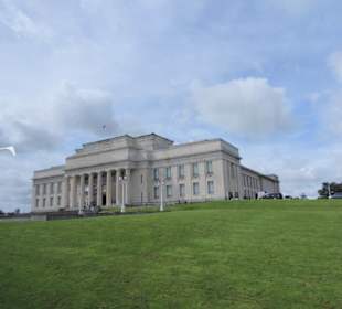 Mit dem Hop on Hop off Bus in Auckland unterwegs