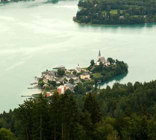 Blick auf Maria Wörth