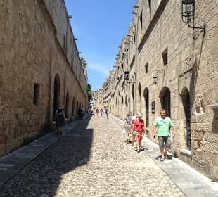 Street in Old Town Rhodes City