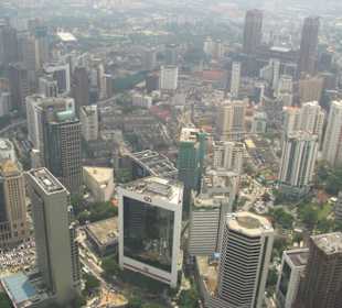 Kuala Lumpur von oben