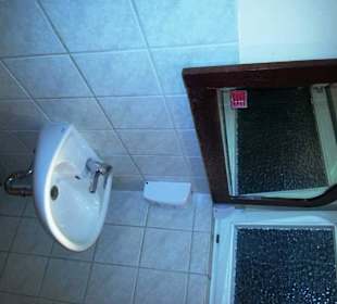 WC-Bereich im Restaurant