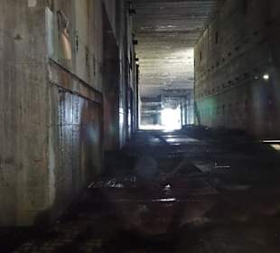 Eindrücke aus den Hallen im Bunker Valentin